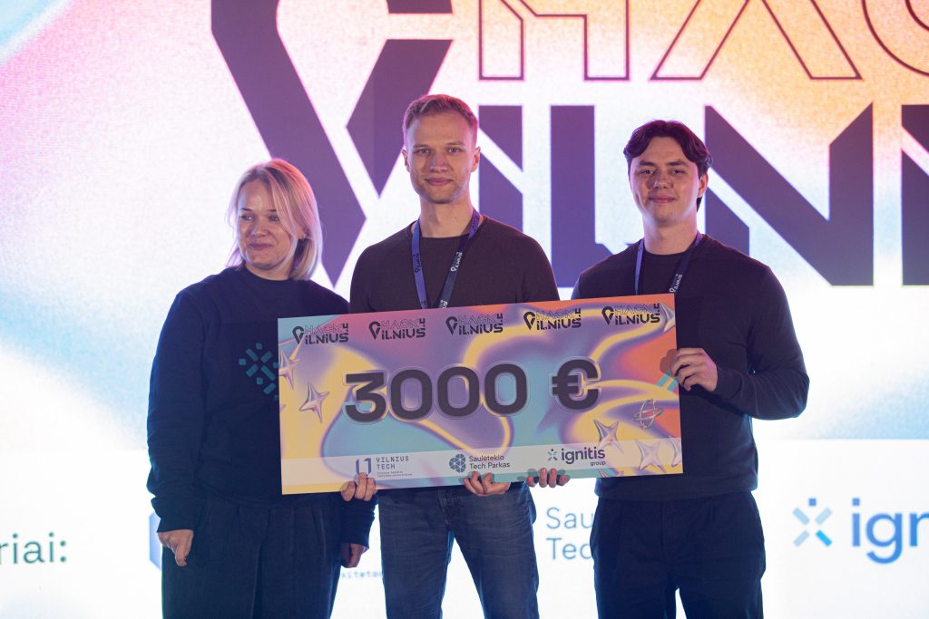 Hack4Vilnius winners - ecoBuddy
